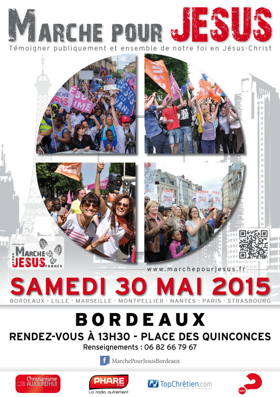 Marche pour Jésus 2015 - Bordeaux