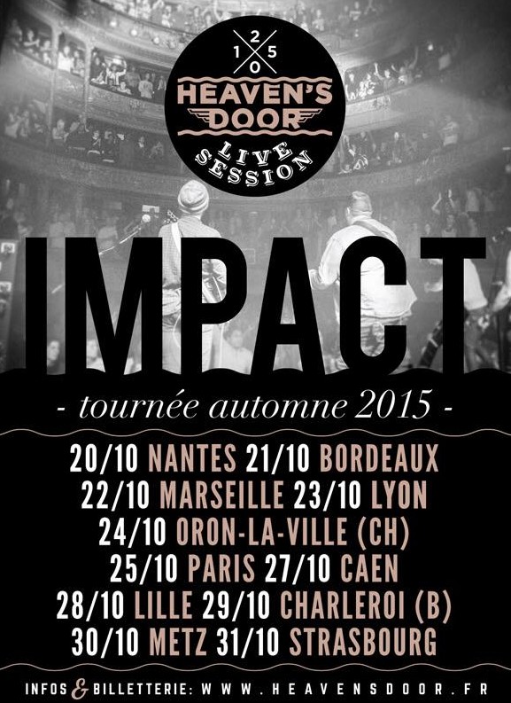 Tournée du Groupe Impact 2015