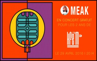 Lire la suite à propos de l’article Concert gratuit du rappeur Meak à Lormont le 29 avril 2016