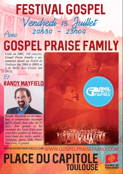 Gospel Praise Family en concert à Toulouse