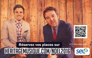 You are currently viewing Concert de Noël Héritage à Bordeaux République le 9 décembre 2016
