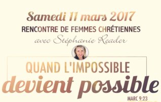 Lire la suite à propos de l’article Rencontre de femmes Chrétiennes le 11 mars 2017 à Quimper