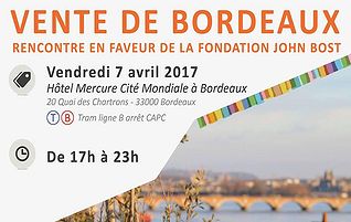 Lire la suite à propos de l’article Vente par la Fondation John Bost le 7 avril 2017 à Bordeaux